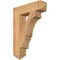 Ekena Millwork Balboa Arts & Crafts Smooth Bracket, Western Red Cedar, 5 1/2"W x 24"D x 32"H BKT06X24X32BOA03SWR - alternate 1